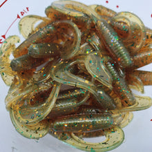Load image into Gallery viewer, Color Code 0028 Green Slick Motor Oil in the 2.5 Inch Grub