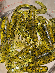 2.5 Inch Single Tail Grub (15 count bag)