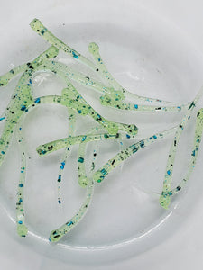 Da Fry  (1.5 Inch Length) with Blue-Green Glow